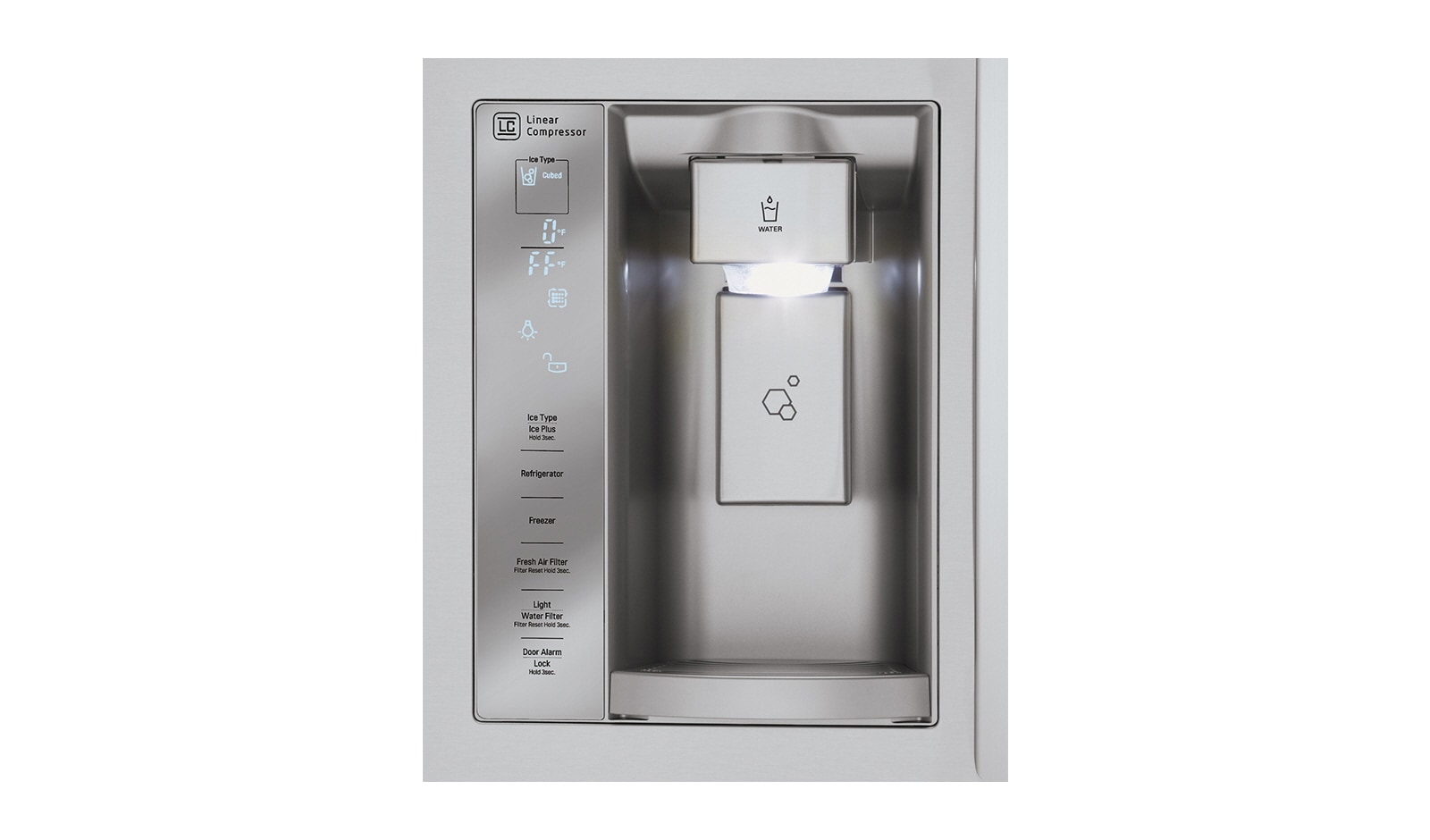 33" French Door Refrigerator with DoorinDoor®, 24 cu.ft. LFXS24663S